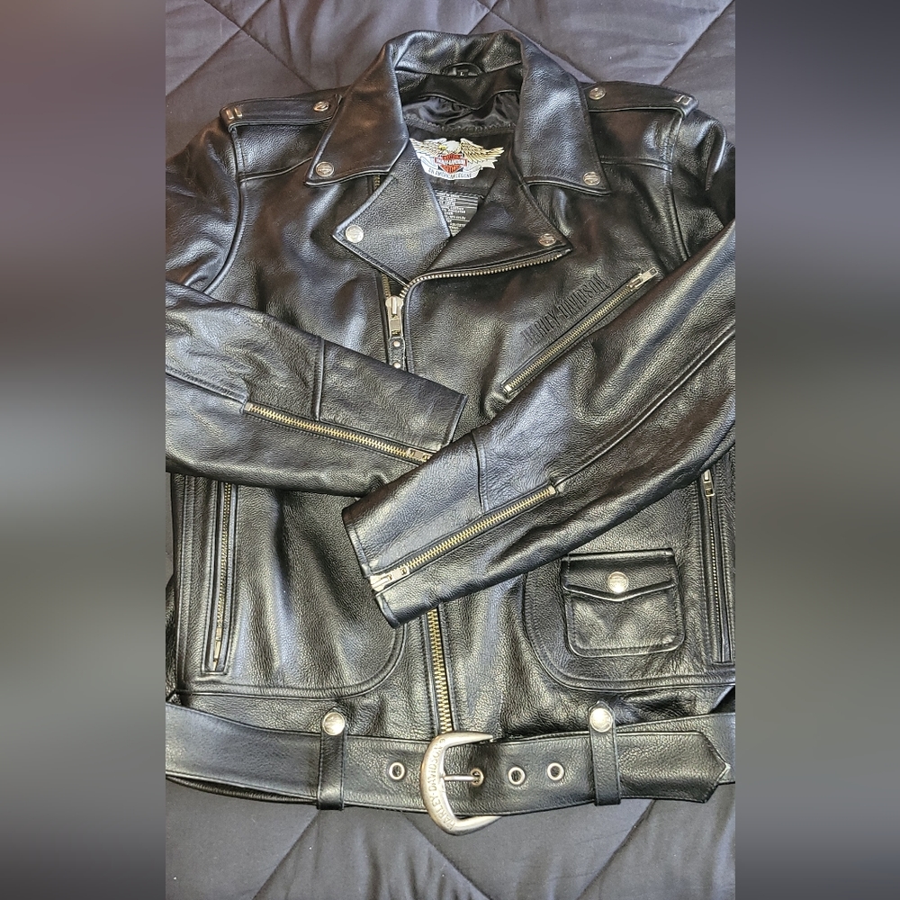 Women's Harley Davidson classic riding jacket